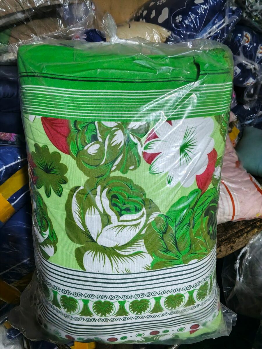 Couverture imprimée florale