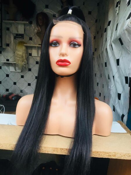 Lace front wig