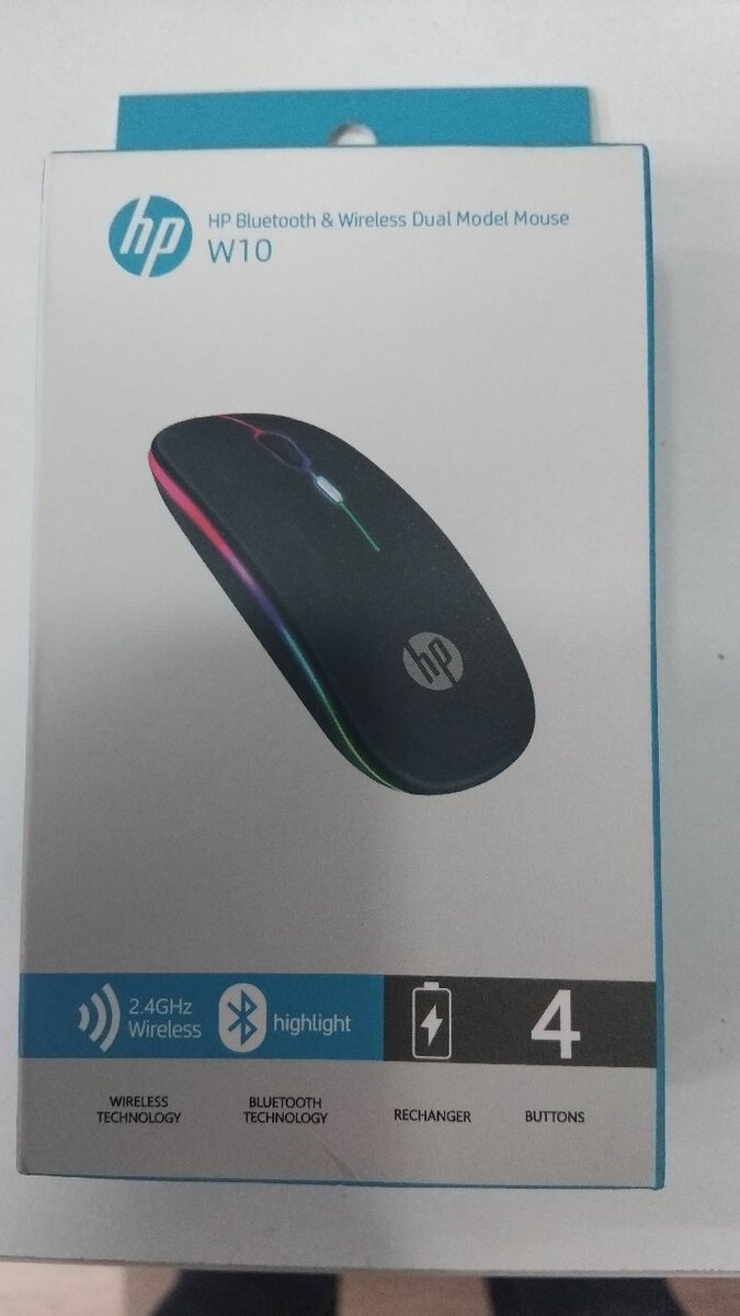 Souris sans fil HP W10 RGB
