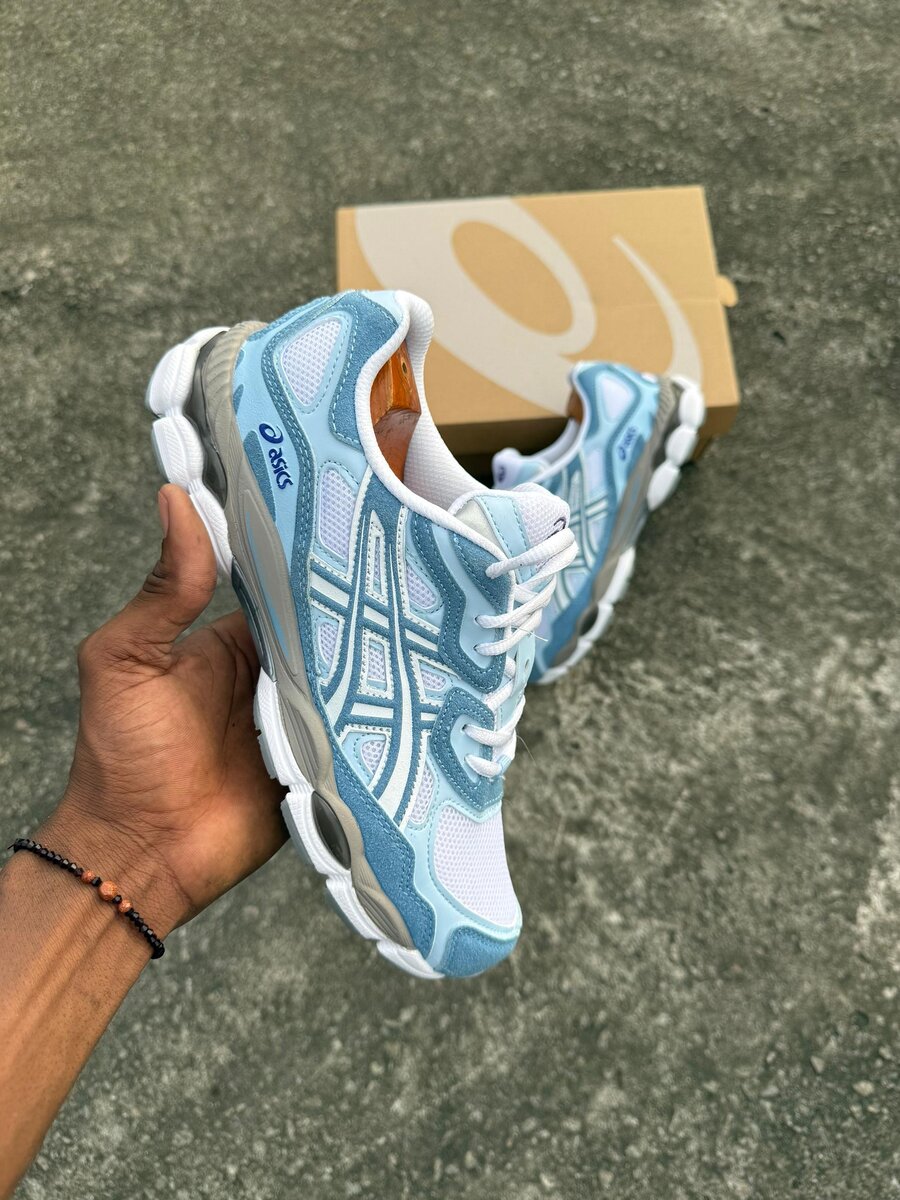 Asics Baskets Running Bleu