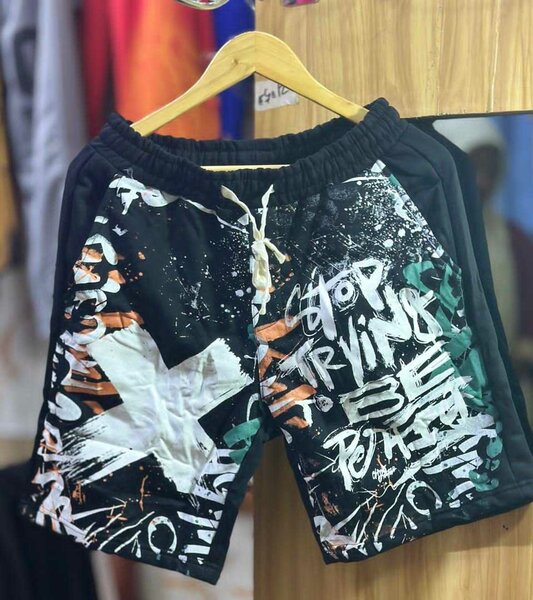 Shorts décontractés graffiti