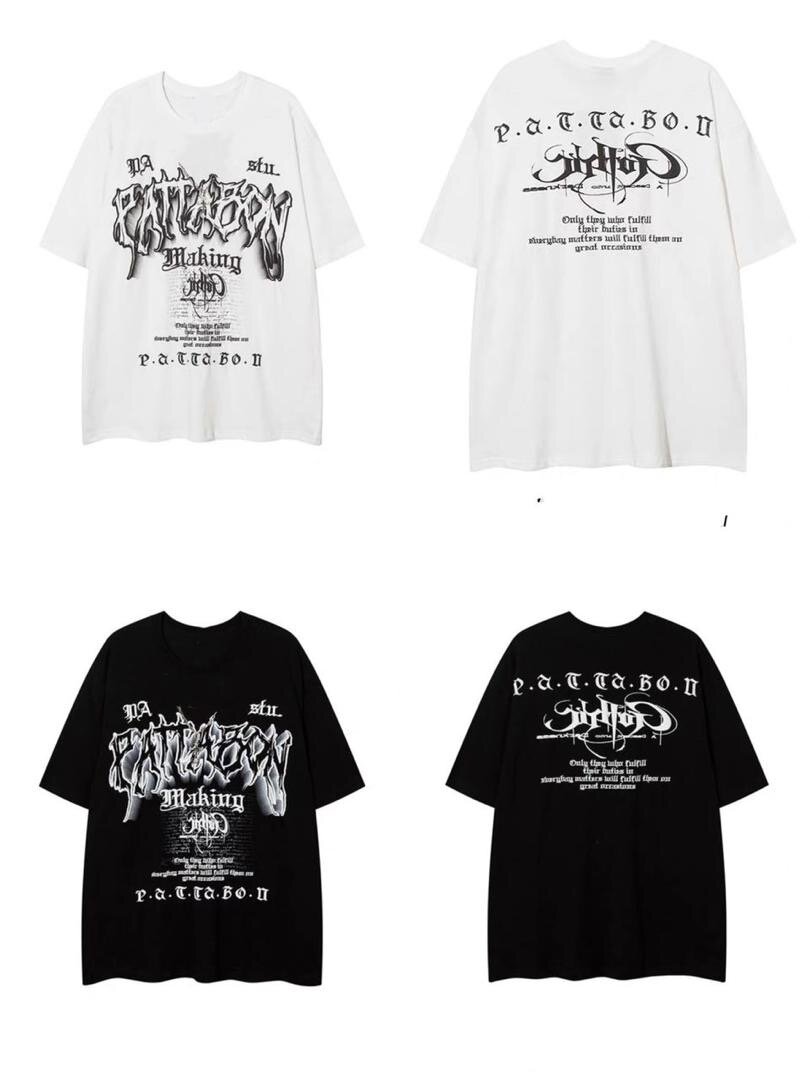 T-shirt unisexe graphique streetwear