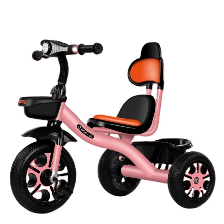 Tricycle Enfant Réglable avec Lumière