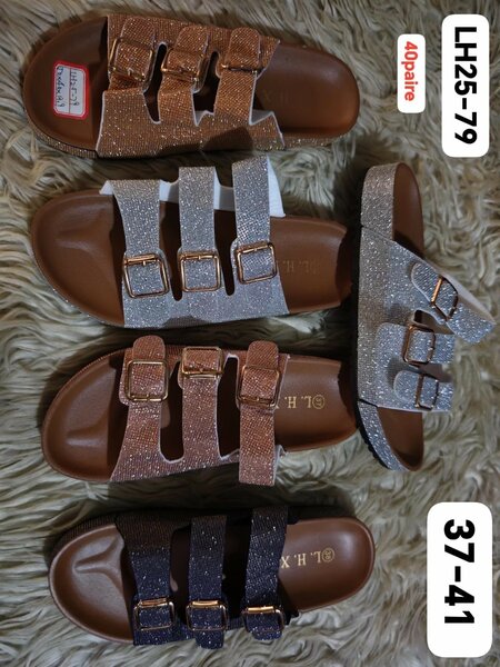 Sandales élégantes avec boucles