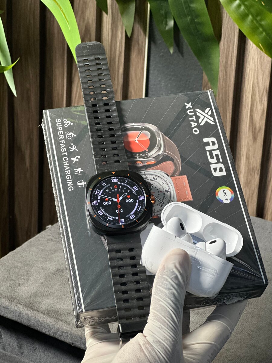 Montre Connectée et Écouteurs Bluetooth