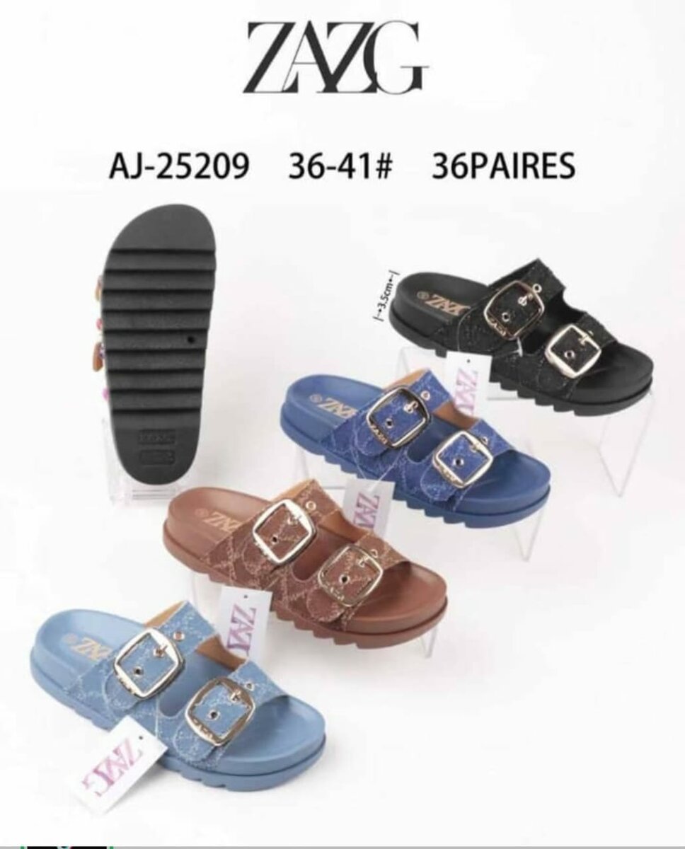 Sandales compensées mode