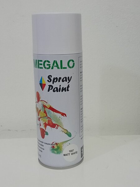 Peinture en spray Megalo blanche