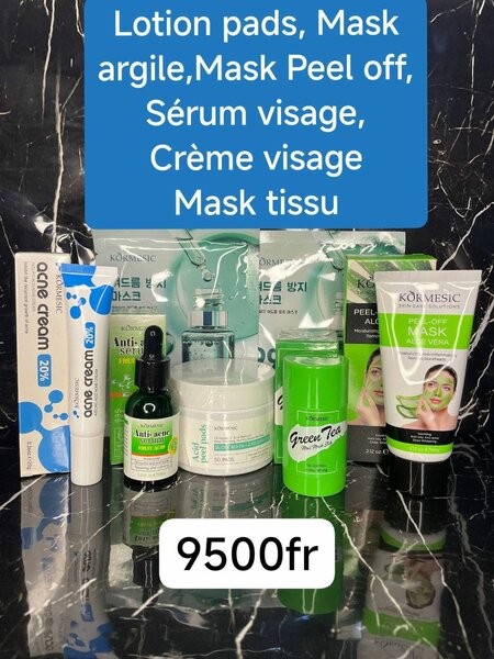 Trousse de soins visage complète