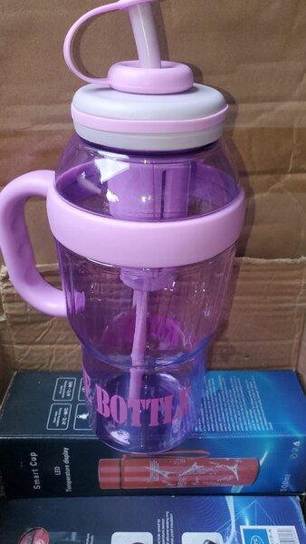 Gourde Tritan avec Paille