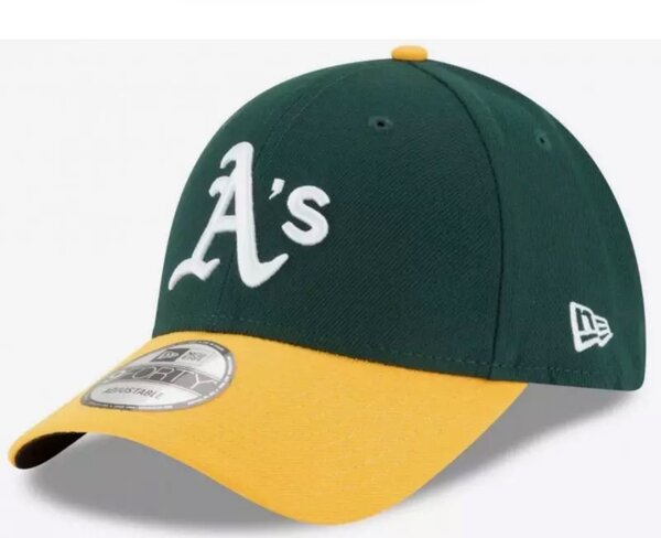Casquette baseball A's verte