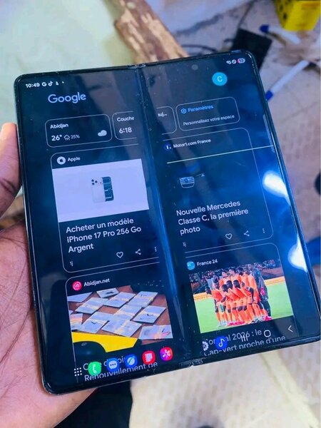 Smartphone pliable moderne