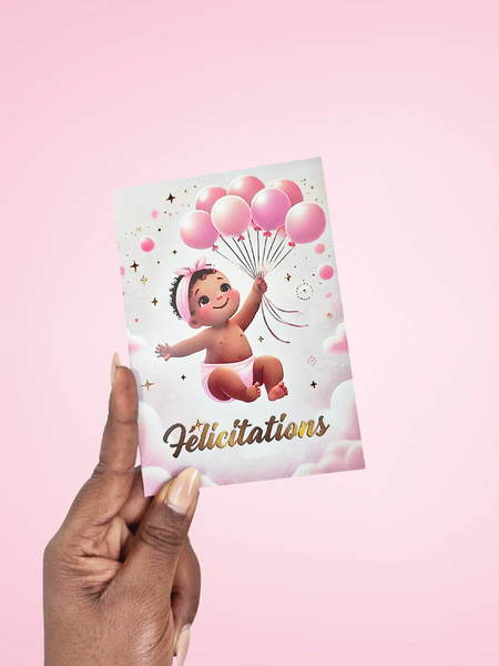 Carte Félicitations Naissance Bébé
