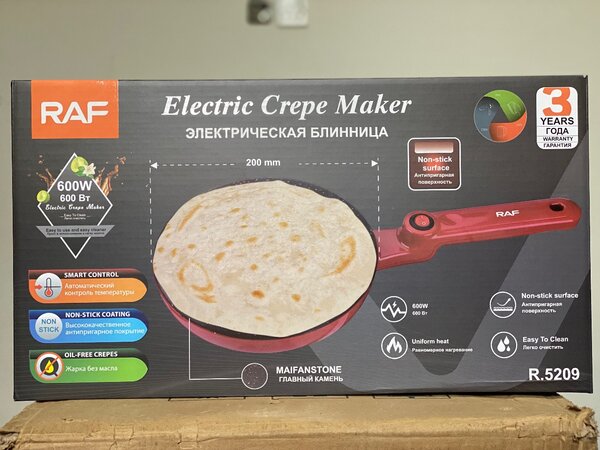 Raf electric crepe maker