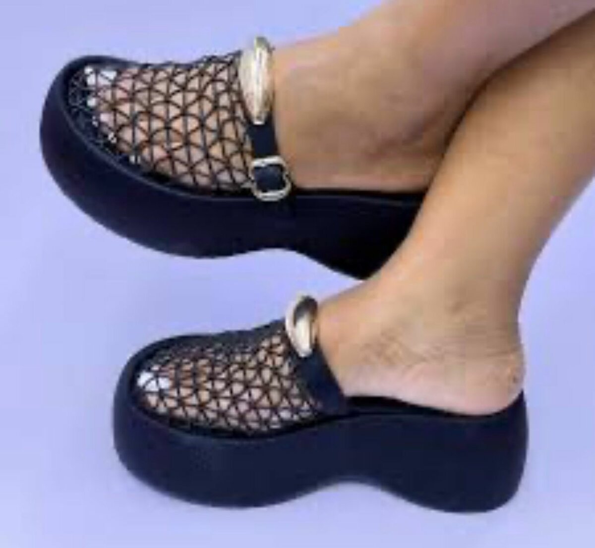 Sabots modernes en maille