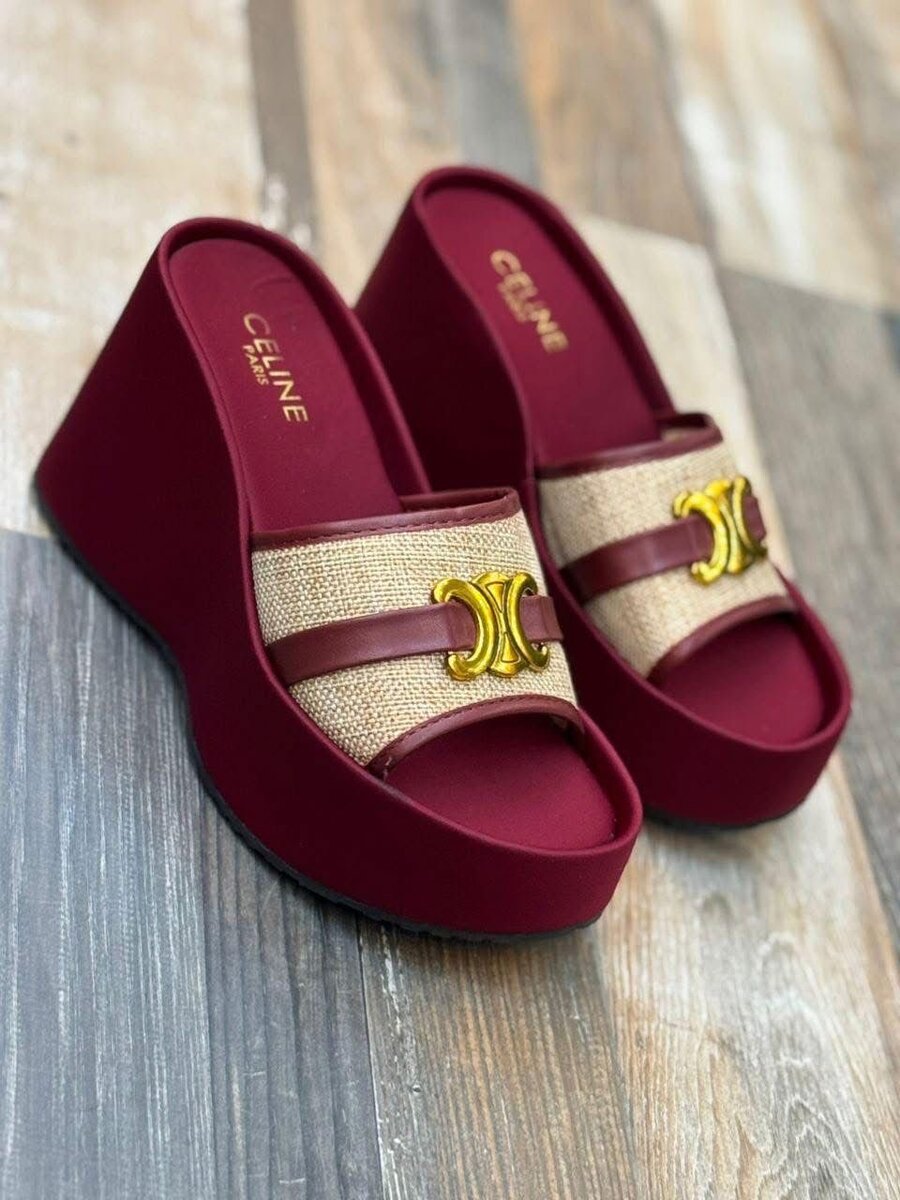 Sandales compensées élégantes pour femmes