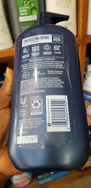 Suave Men Energizing Sport