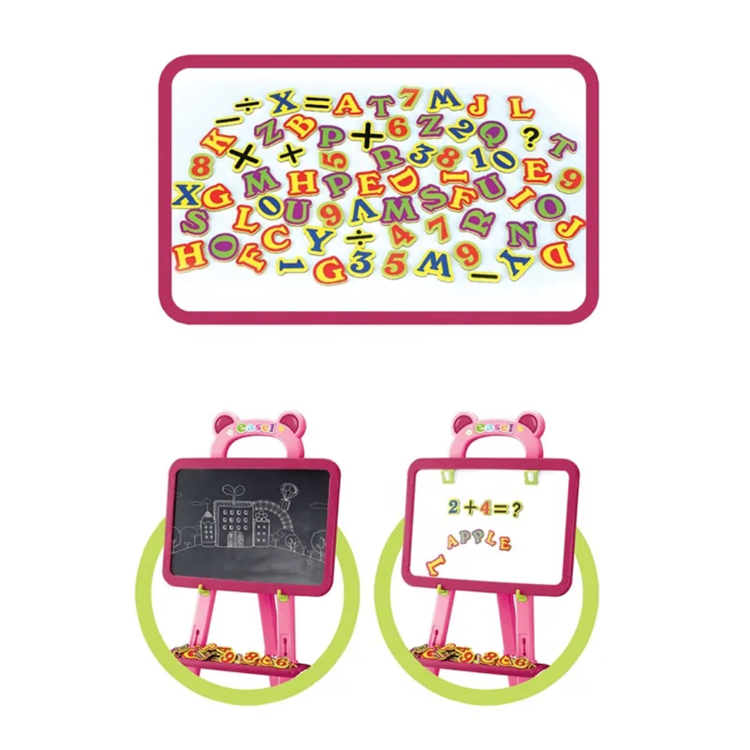 Kids Magnetic Chalkboard Easel