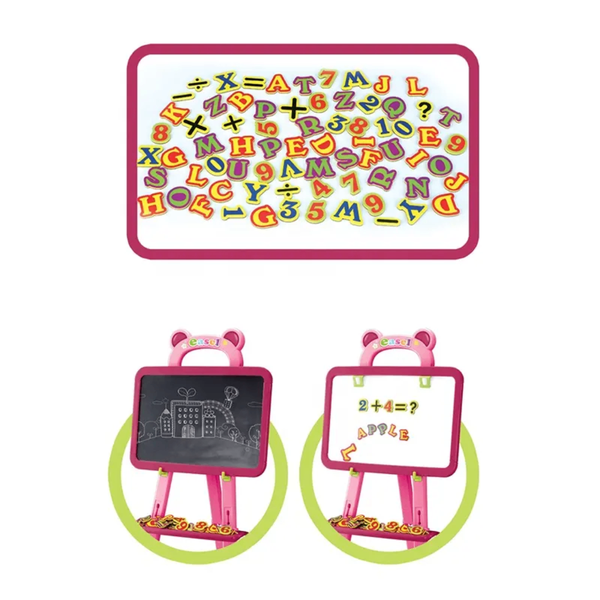 Kids Magnetic Chalkboard Easel