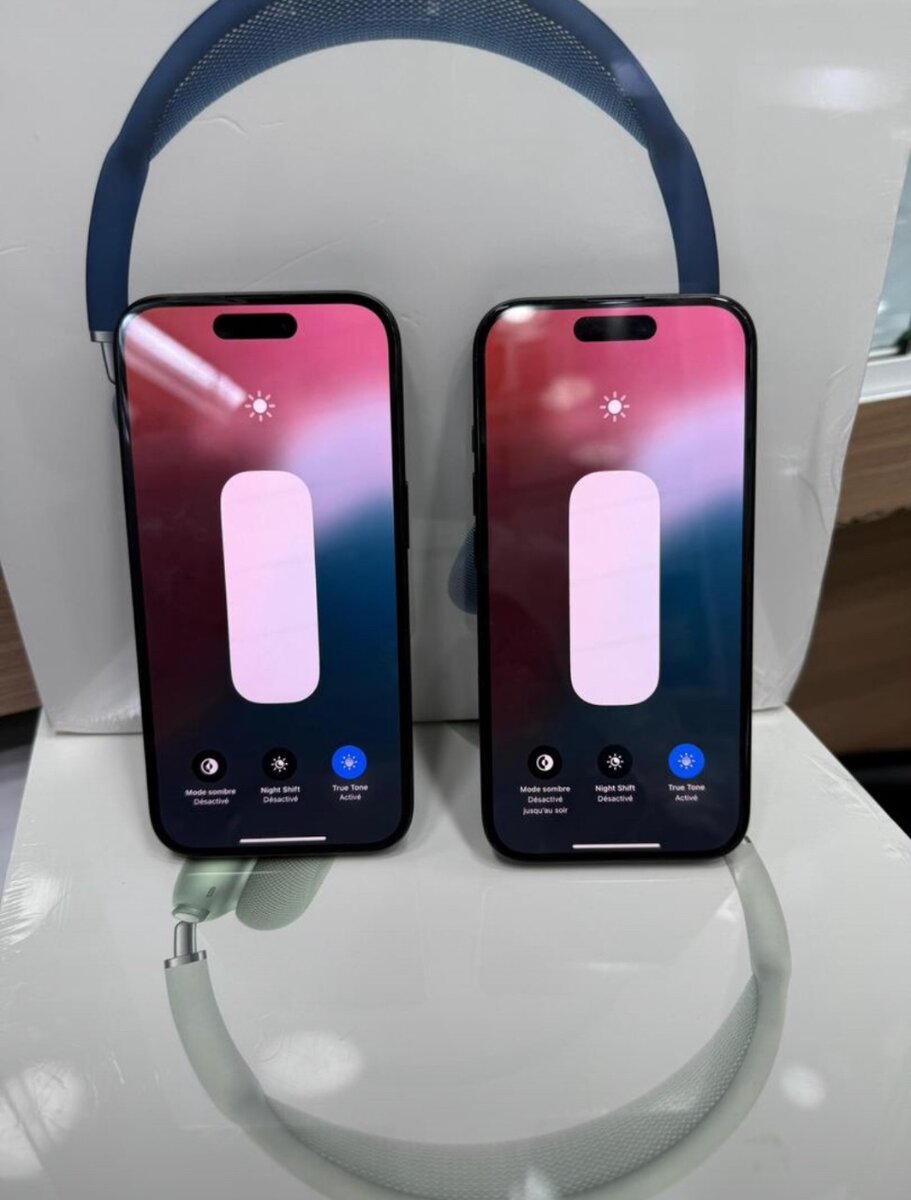 Smartphones modernes haut de gamme