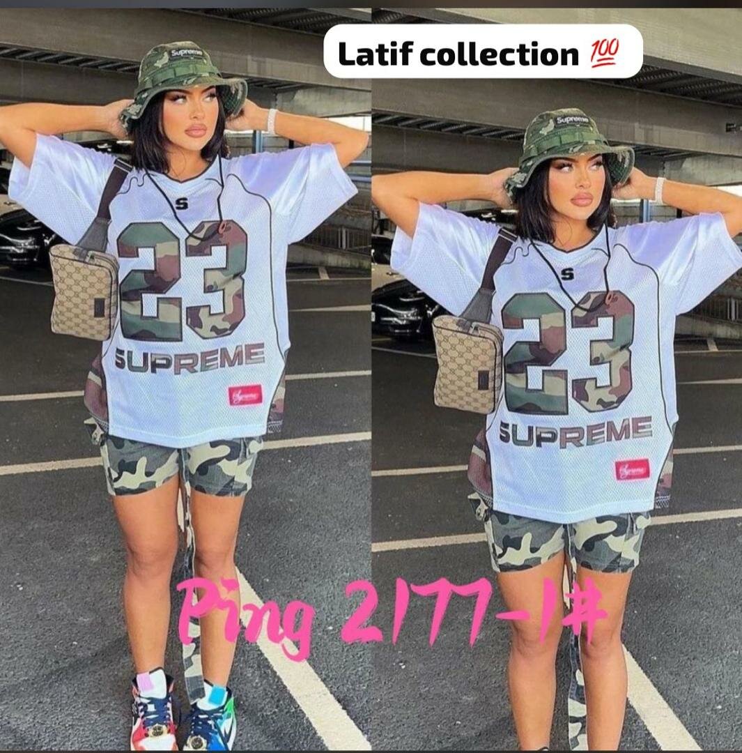 T-shirt et short sportifs