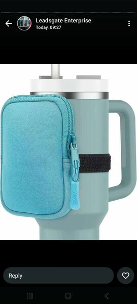 Stanley tumbler accessory bag