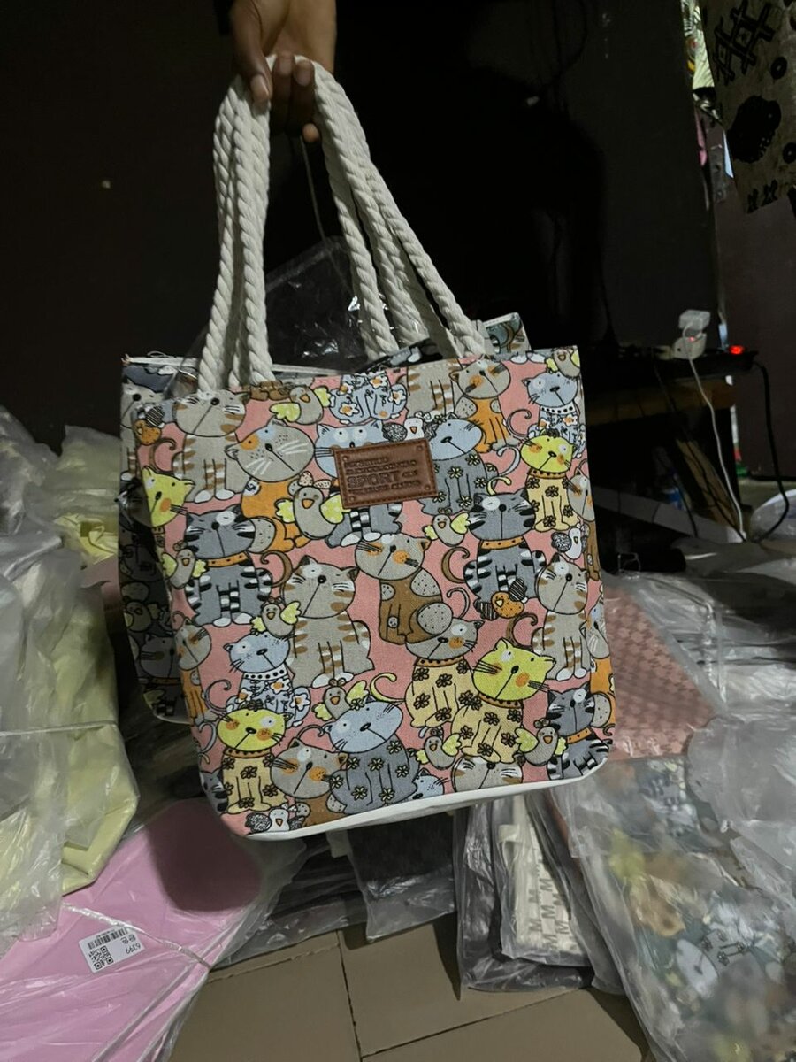 Cute Korean Tote Bag