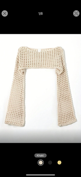 Pull maille crochet femme