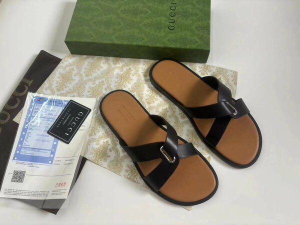 Leather Slippers Ghana made