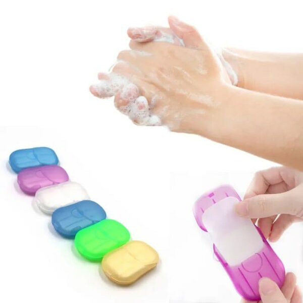 10 Mini savon portables