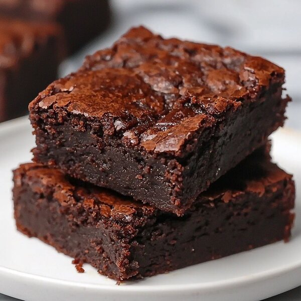 Délicieux brownies au chocolat