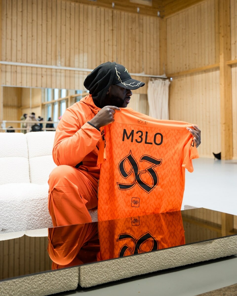 Maillot de Football Orange