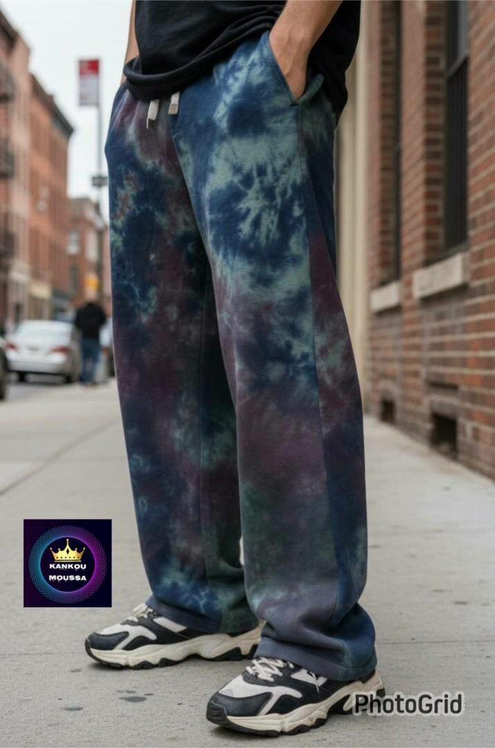 Pantalon jogging tie-dye