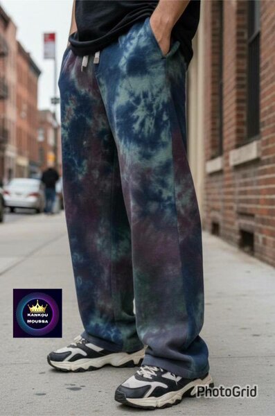Pantalon jogging tie-dye