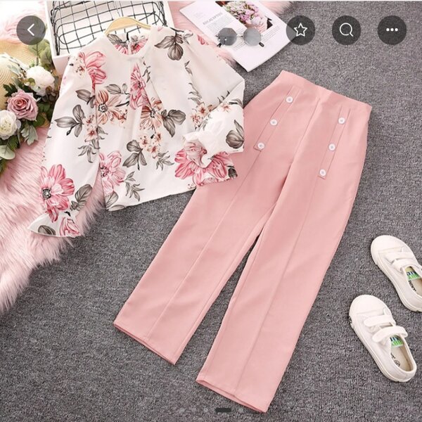 Girls casual Trouser and Top