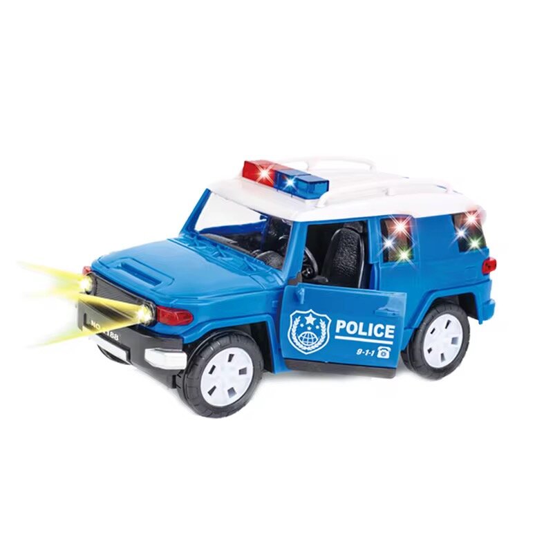Voiture jouet police lumineuse