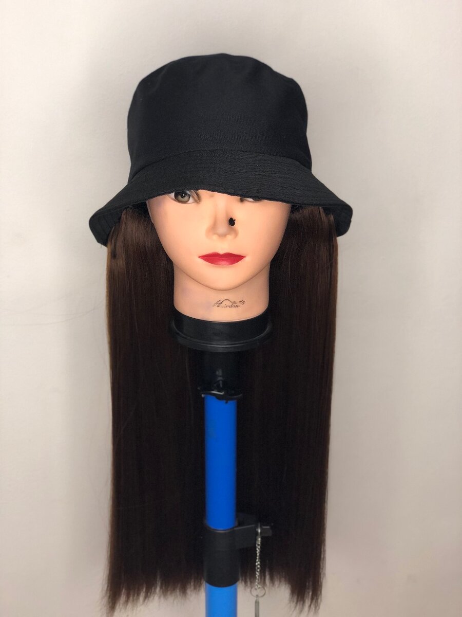 Bucket Wig  Cap