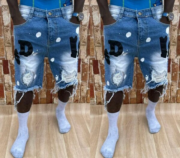 Shorts en jean décontracté