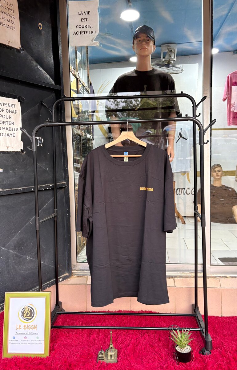 T-shirt unisexe imprimé burger