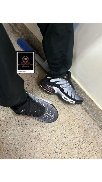 Baskets Air Max Noir et Blanc