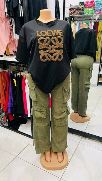 Cargo pants and shirt