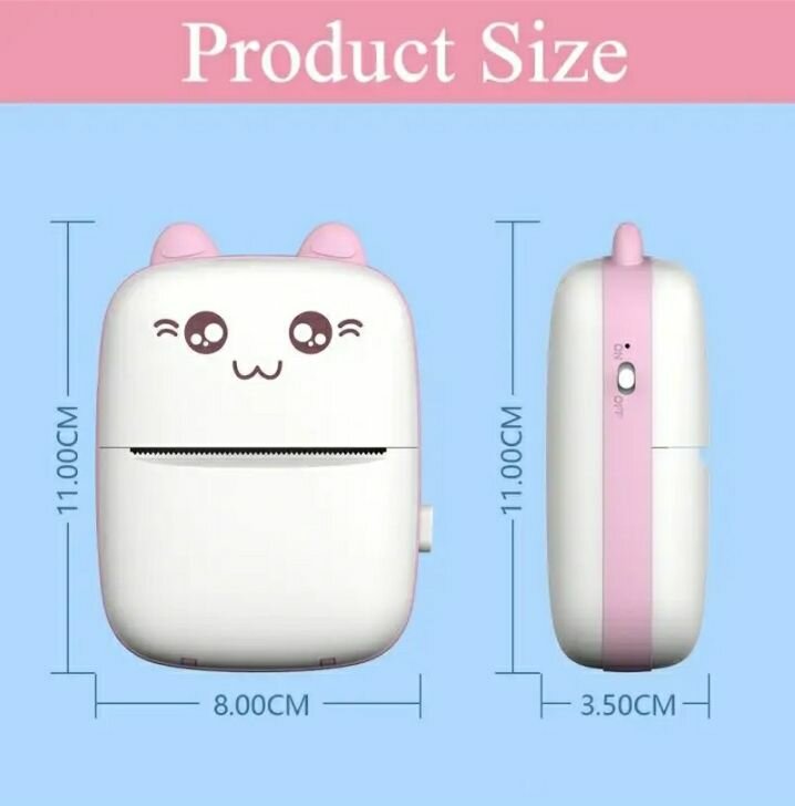 Portable Thermal Printer Mini