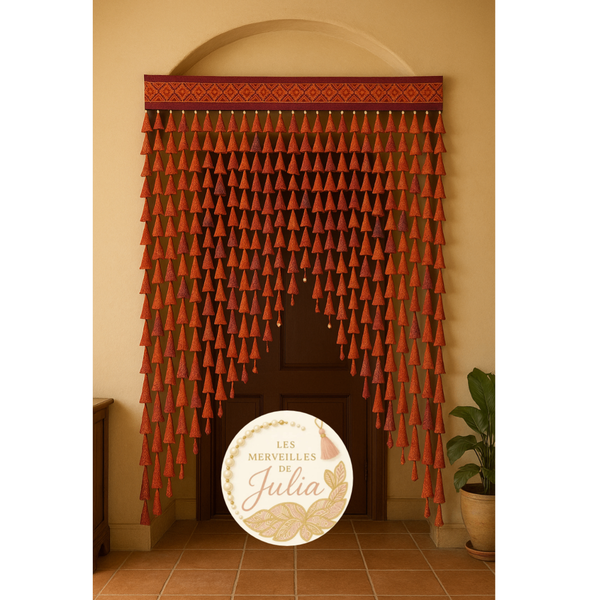 Rideau de porte décoratif