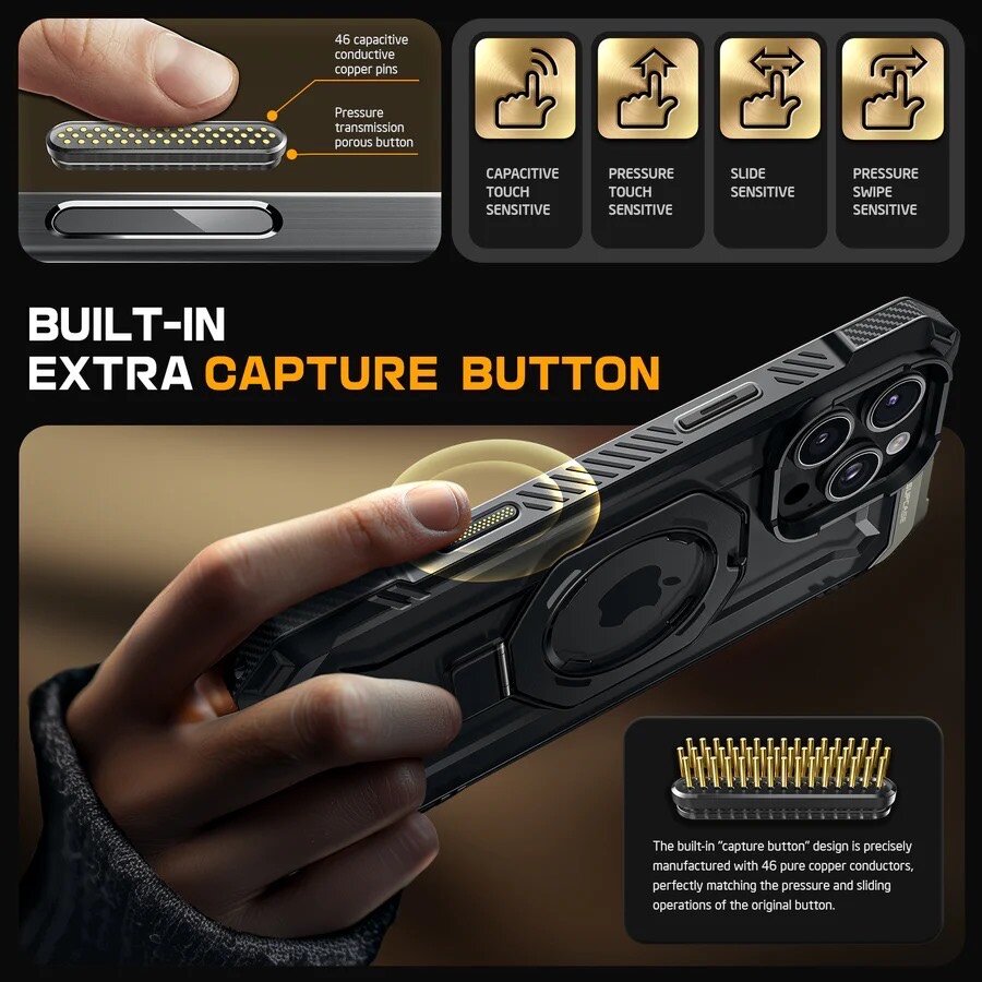 iPhone 16 ProMax | 16 Pro UB Grip MagSafe Case