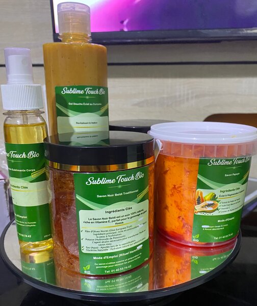 La gamme teint jaune banane