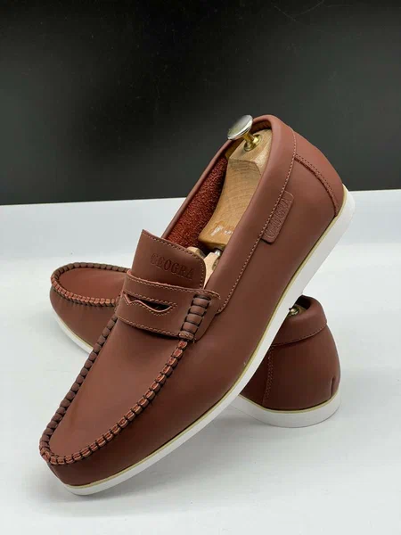 Mocassins en cuir élégants