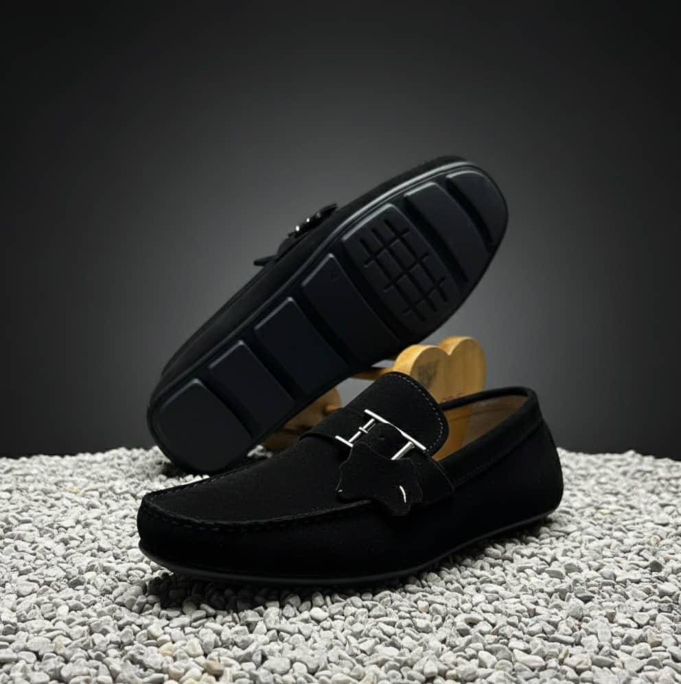 Mocassins en cuir élégant