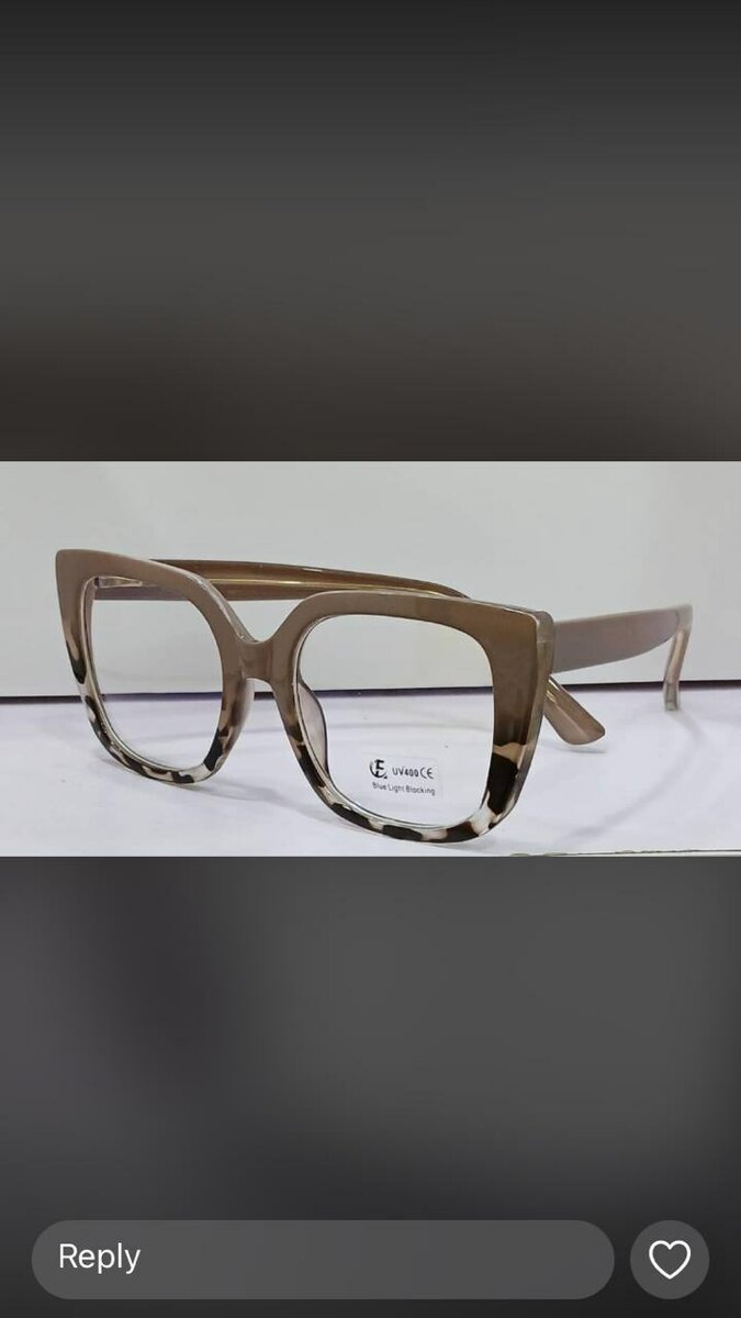 Optical frames, glasses, shades, spectacles lensesTR90 0002
