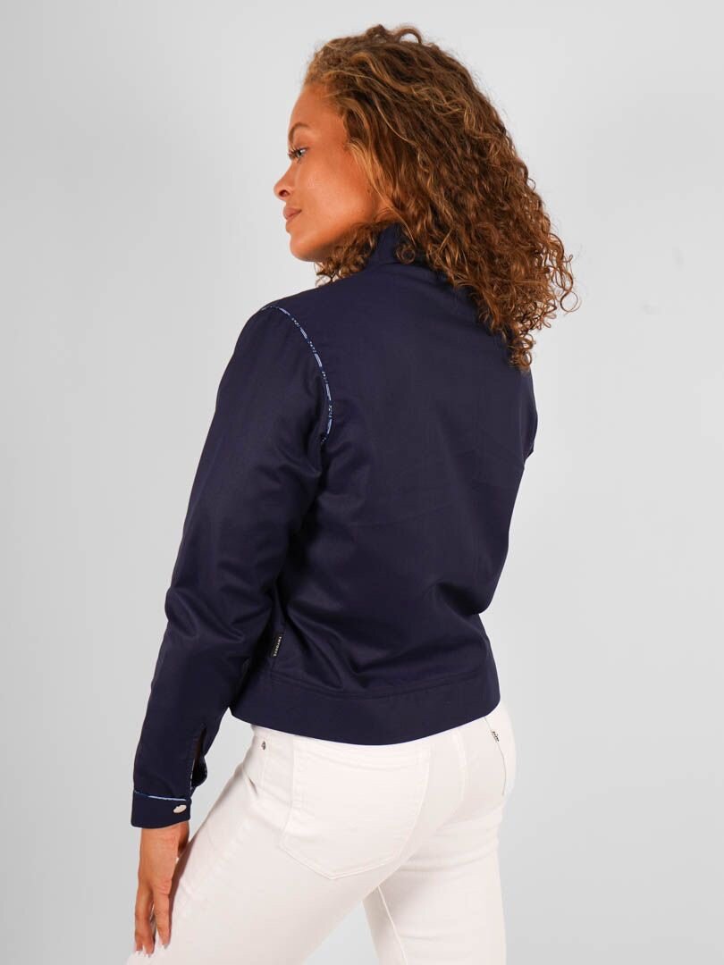 Veste bleu marine Femme