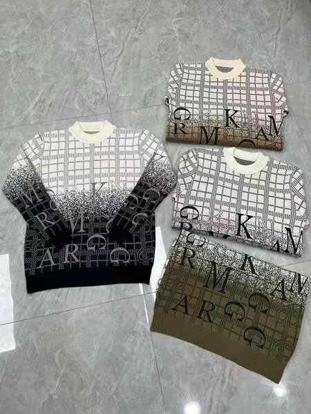 Pulls à motifs dégradés unisexes