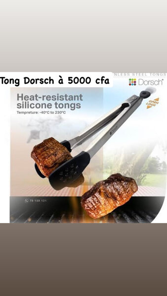 ملقط سيليكون مقاوم للحرارة